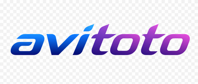 Logo avitoto berwarna biru